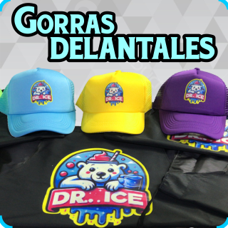 Gorras Delantales