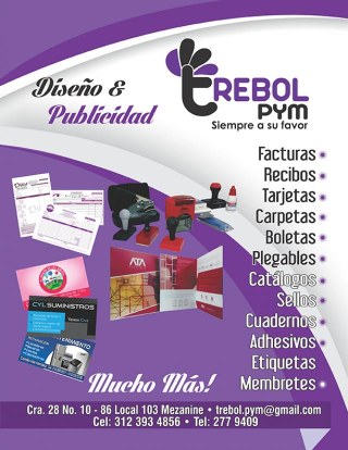 Flyers Publicitarios Trebol PyM