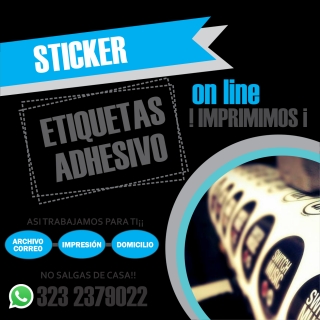Sticker , Etiquetas , Plotter
