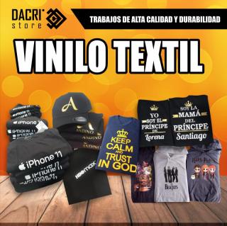 Camisetas Estampadas Sublimadas y en Vinilo Textil